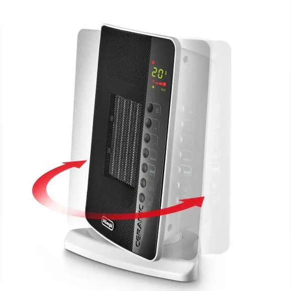 DeLonghi Compact Ceramic Space Heater, Premium Edition. NWB - Picture 2 of 4